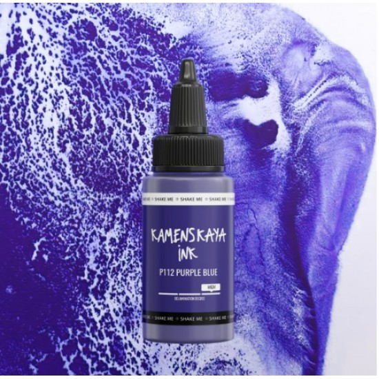 Спиртові чорнила розшаровні Kamenskaya ink, P112 - синьо-фіолетовий, 30мл