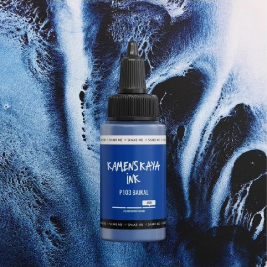 Спиртові чорнила розшаровні Kamenskaya ink, P103 - байкал, 30мл