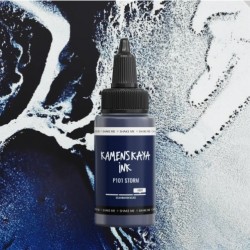 Спиртові чорнила розшаровні Kamenskaya ink, P101 - шторм, 30мл Спиртові чорнила розшаровні Kamenskaya ink, P101 - шторм, 30мл