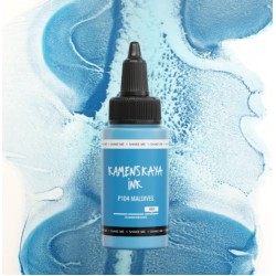 Спиртові чорнила розшаровні Kamenskaya ink, P104 - мальдіви, 30мл Спиртові чорнила розшаровні Kamenskaya ink, P104 - мальдіви, 30мл