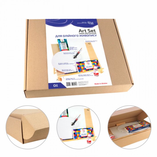 Набір матеріалів для олійного живопису, ROSA Studio