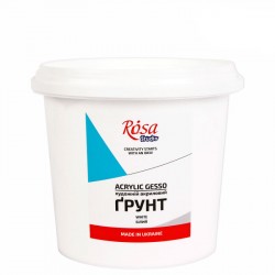 Грунт акриловий художній, 1000мл (1200г), ROSA Studio