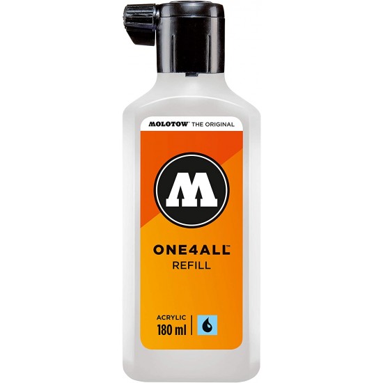 Акрилова заправка ONE4ALL 180 мл, білий, Molotow