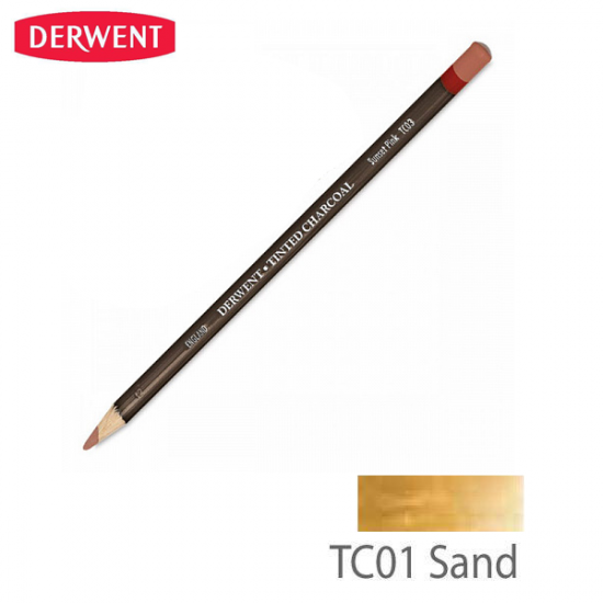 Олівець вугільний Tinted Charcoal, (TC01) пісочний, Derwent