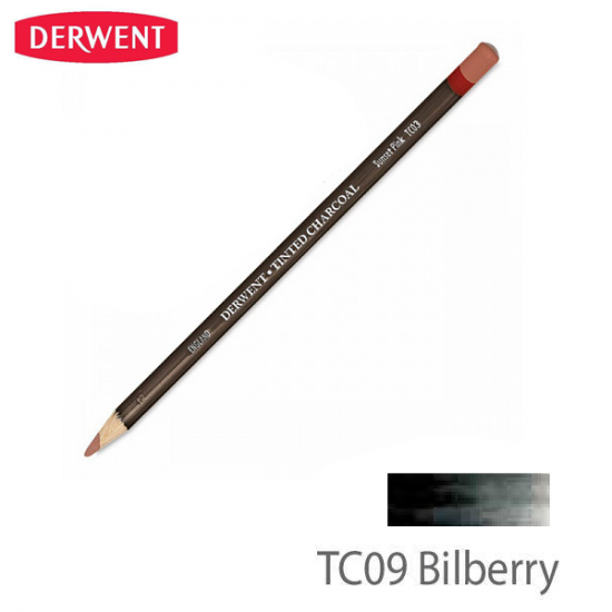 Олівець вугільний Tinted Charcoal, (TC09) чорничний, Derwent