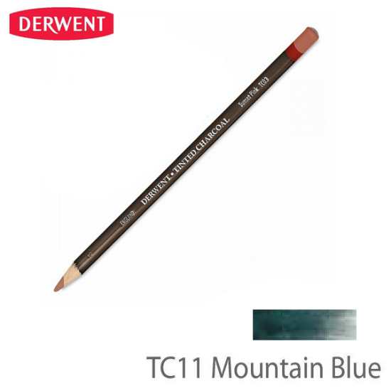 Олівець вугільний Tinted Charcoal, (TC11) гірський синій, Derwent