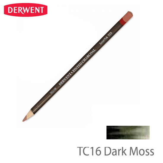 Олівець вугільний Tinted Charcoal, (TC16) темний мох, Derwent