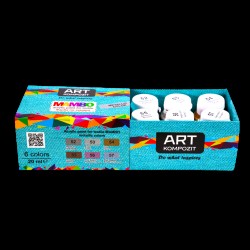 Набір: Фарба по тканині MAMBO 6*20 мл металік (52, 53, 54, 55, 56, 57) Набір: Фарба по тканині MAMBO 6*20 мл металік (52, 53, 54, 55, 56, 57)