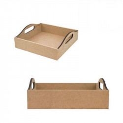 Піднос, МДФ, 26,5х26,5х6,5см, ROSA TALENT Піднос, МДФ, 26,5х26,5х6,5см, ROSA TALENT