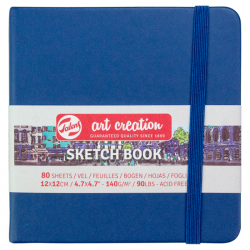 Блокнот для графіки Talens Art Creation 140г/м2, 12*12см, 80л., Navy Blue, Royal Talens Блокнот для графіки Talens Art Creation 140г/м2, 12*12см, 80л., Navy Blue, Royal Talens