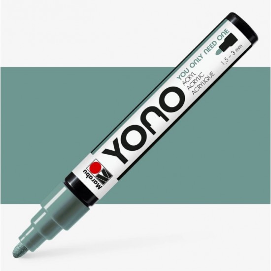Акриловий маркер YONO, Зелений світлий 159, 1,5-3 мм, Marabu