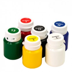 Набір акрилових фарб для декору, глянцевий, 6 кол.*20мл, ROSA ТАLENT