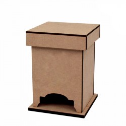 Органайзер для чаю 1, МДФ, 11,5х11,5х16см, ROSA TALENT Органайзер для чаю 1, МДФ, 11,5х11,5х16см, ROSA TALENT