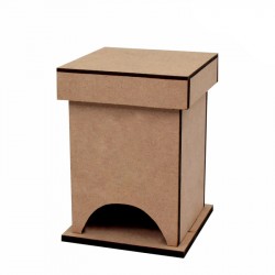 Органайзер для чаю 2, МДФ, 11,5х11,5х16см, ROSA TALENT Органайзер для чаю 2, МДФ, 11,5х11,5х16см, ROSA TALENT