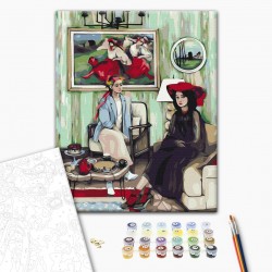 Картина за номерами: В гості до мистецтва @Вікторія Коваленко "BrushMe"