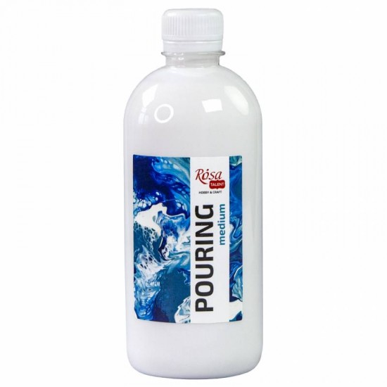Медіум Pouring для акрилових фарб, 500мл, ROSA TALENT