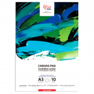 Склейка-блок з грунтованого полотна, др.зерно, 320 г/м.кв, А3, 10л., ROSA Studio