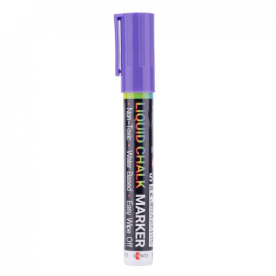 Крейдяний маркер SANTI, фіолетовий, 5 мм