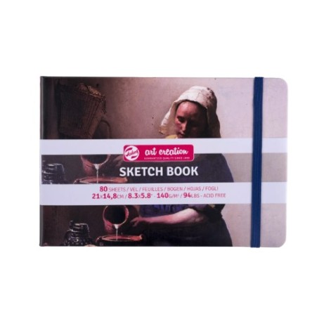 Блокнот для графіки Talens Art Creation Молочниця, Ян Вермер, 140г/м2, 21х14,8см, 80л, Royal Talens Блокнот для графіки Talens Art Creation Молочниця, Ян Вермер, 140г/м2, 21х14,8см, 80л, Royal Talens