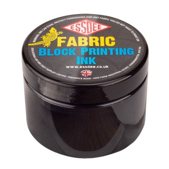 Чорнило для ліногравюри Fabric Ink Чорне 150мл, ESSDEE