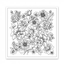 Розмальовка SANTI антистрес "Квітотерапія", 20 стор. Розмальовка SANTI антистрес "Квітотерапія", 20 стор.