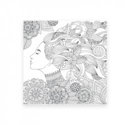Розмальовка SANTI антистрес "Чарівні дівчата", 20 стор. Розмальовка SANTI антистрес "Чарівні дівчата", 20 стор.