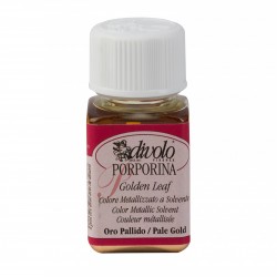 Divolo бронза рiдка Golden Leaf Porporine 50 мл, №002 Pale gold (Світло-золотий)