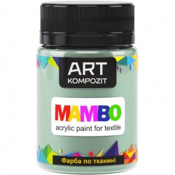 Фарба по тканині MAMBO "ART Kompozit", 50 мл (112 конвалія) Фарба по тканині MAMBO "ART Kompozit", 50 мл (112 конвалія)
