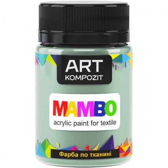 Фарба по тканині MAMBO "ART Kompozit", 50 мл (112 конвалія)
