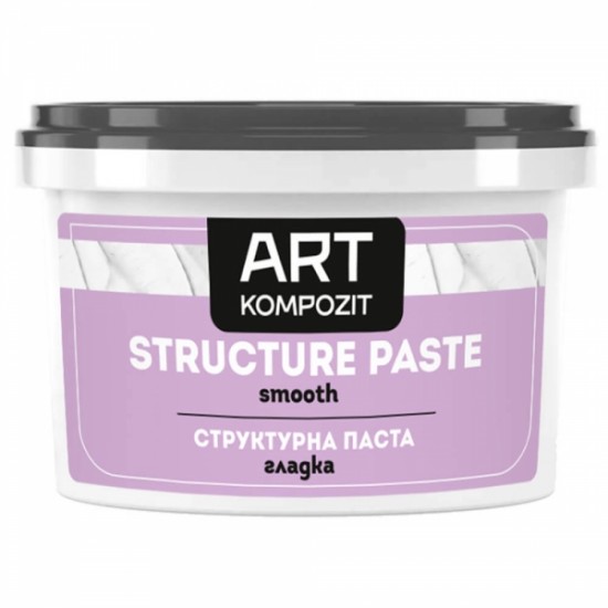 Паста структурна гладка "ART Kompozit", білий, 1 л