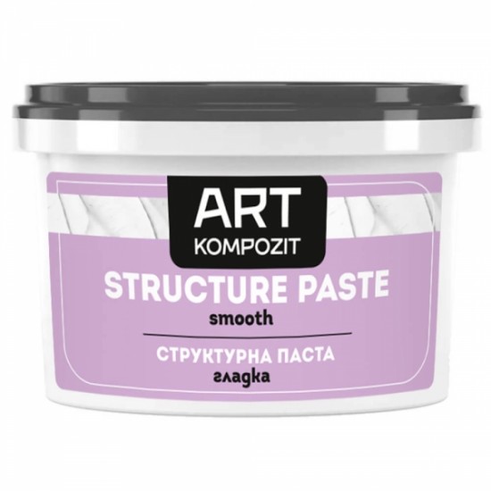 Паста структурна гладка "ART Kompozit", білий, 0,3 л