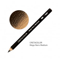 Олівець для рисунку MEGA, Неро середній, Cretacolor