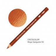 Олівець для рисунку MEGA, Сангіна олійна, Cretacolor