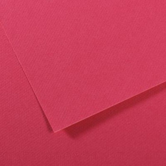 Canson папір для пастелі Mi-Teintes 160 гр, 50x65 см, №114 Raspberry (Малиновий)