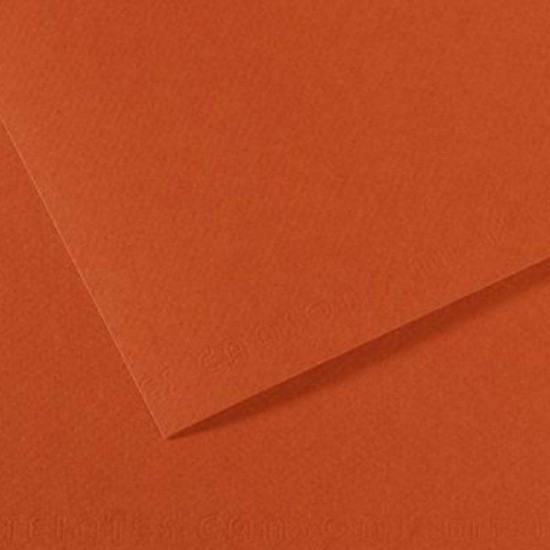 Canson папір для пастелі Mi-Teintes 160 гр, 50x65 см, №130 Red earth (Червона земля)