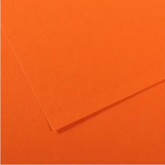 Canson папір для пастелі Mi-Teintes 160 гр, 50x65 см, 453 Oran грe (Помаранчевий)