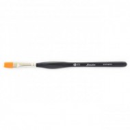 Пензель худож. синтетика "Santi Sensation", коротка ручка з вигином, плоский, №2. Пензель худож. синтетика "Santi Sensation", коротка ручка з вигином, плоский, №2.