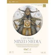 Блок для змішаних технік малювання, 240x320 12арк., 310г/м2, MUSE