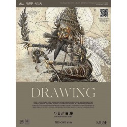 Блок для малювання, 180x240 30арк., 150г/м2, MUSE