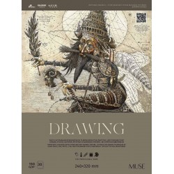 Блок для малювання, 240x320 30арк., 150г/м2, MUSE