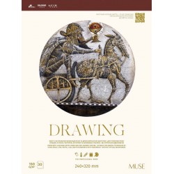 Блок для малювання, 240x320 30арк., 150г/м2, MUSE