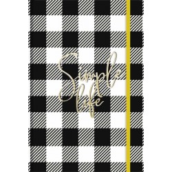 Зошит для записів, інтегральна, А5/96арк., 3 види лініювання, білий блок, 80г/м2, софт тач + тисненн