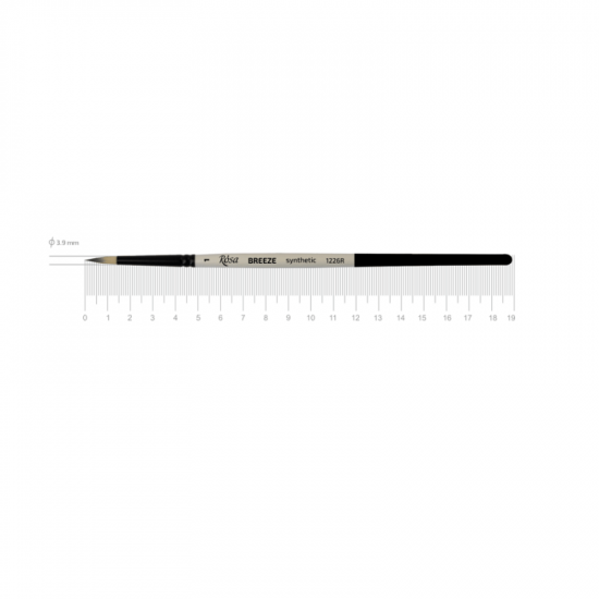Синтетика кругла, BREEZE 1226R, №1, к.р. пензель ROSA