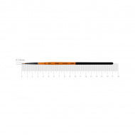 Синтетика кругла, FLAME 1368R, №0, к.р. пензель ROSA