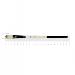 Синтетика овальна, BREEZE 1226FR, №6, к.р. пензель ROSA Синтетика овальна, BREEZE 1226FR, №6, к.р. пензель ROSA