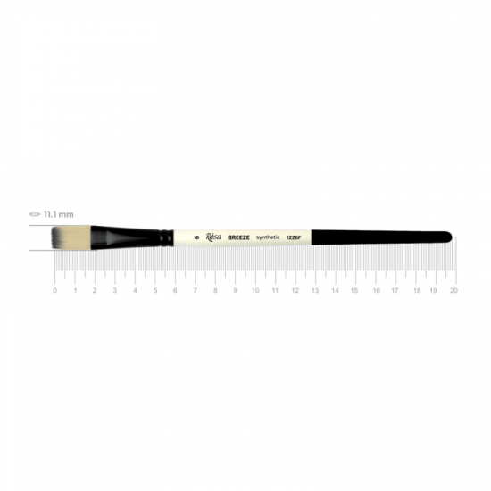 Синтетика плоска, BREEZE 1226F, №6, к.р. пензель ROSA