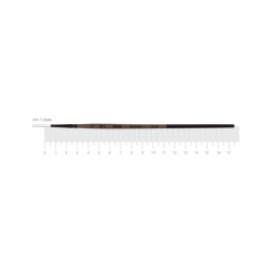 Синтетика плоска, MOON 1203F, №0, к.р. пензель ROSA Синтетика плоска, MOON 1203F, №0, к.р. пензель ROSA