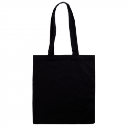 Сумка 38х42см, ручка 70см, чорна, бавовна 240 г/м2, ROSA Talent Сумка 38х42см, ручка 70см, чорна, бавовна 240 г/м2, ROSA Talent