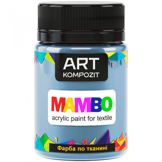 Фарба по тканині MAMBO "ART Kompozit", 50 мл (118 джинсовий)