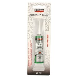 Контур універсальний, Зелений, 20 мл, Pentart Контур універсальний, Зелений, 20 мл, Pentart